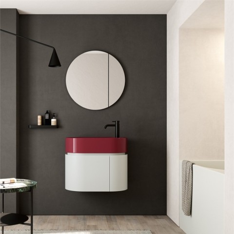 Nic Mini Living Ovalado es un lavabo sobre encimera | Terracerámica