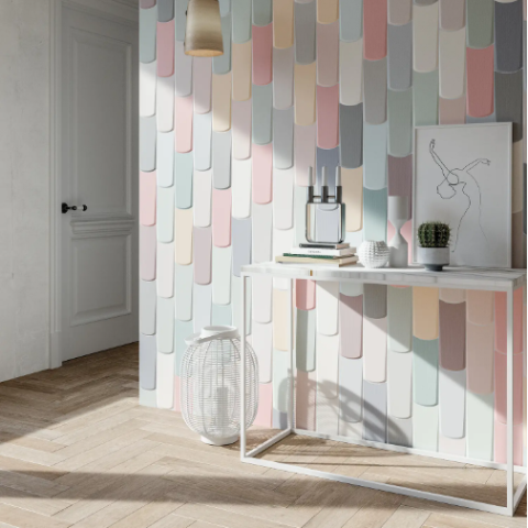 Boho Tear de Wow es un revestimiento porcelánico 3D | Terracerámica