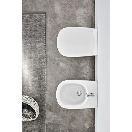 Nic ovvio es un bidé de porcelana a suelo en colores | Terracerámica