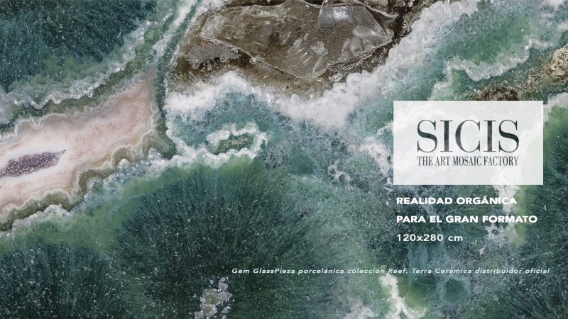 Realidad orgánica para el gran formato by Sicis