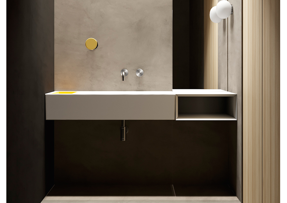 Descubre el lavabo práctico y funcional de la firma Galassia