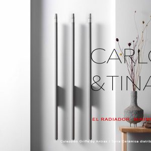 Carlo & Tina de Antrax: diseño, calidez y minimalismo en un radiador